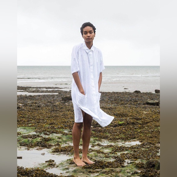 Natasha Linen Dress by Beaumont Organic - Picture 1 of 5